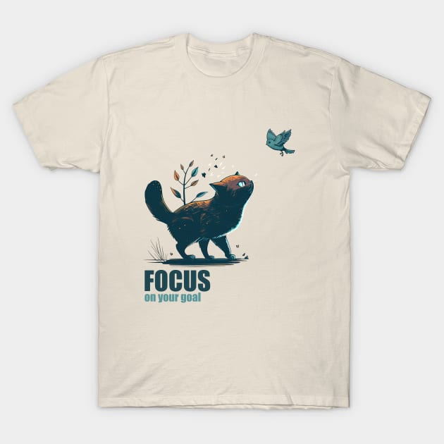 Focus on your goal T-Shirt by i2studio